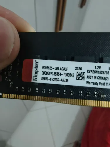Memória Kingston 32gb Ddr4 (2x16GB)