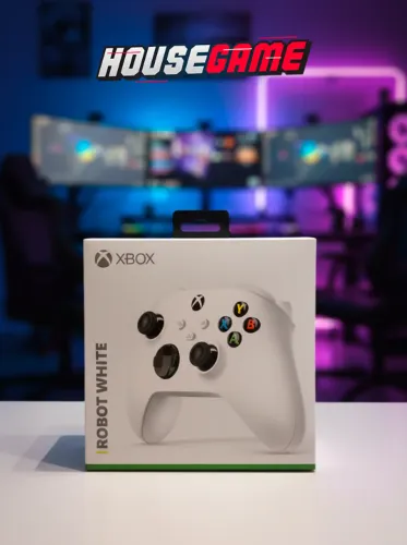 Controle Xbox Series X|S / Xbox One Original - Robot White | Novo Lacrado