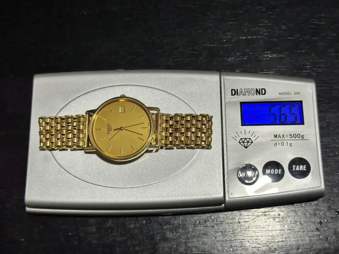 Lindo Relógio Tissot completamente em Ouro 18k por 650 reais o grama