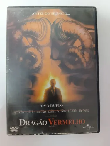 DVD Dragão Vermelho - Edição Especial Dupla - Original (Hannibal Lecter)