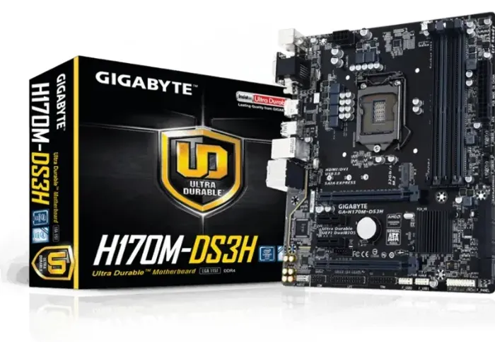 Intel Core i5-7400 + Placa-mãe Gigabyte Micro ATX + Gabinete