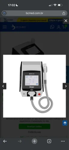 Ômer Smart - Laser 3D Portátil para Remoção de Tatuagem e Micropigmentação - Medical San