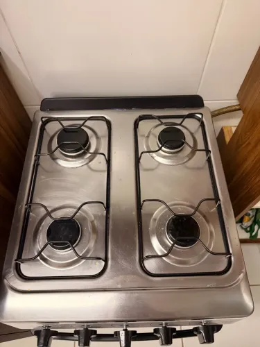 Fogão Esmaltec Ideal Pop 4 bocas com forno - Branco