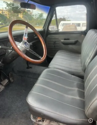 F 100 reformada diesel 1971