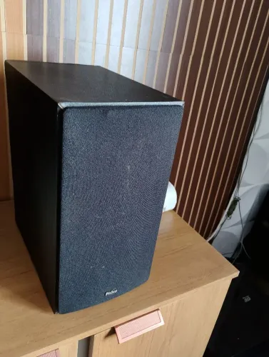 Caixa woofer Philco de home theater