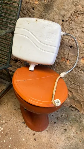 Vaso sanitário com caixa