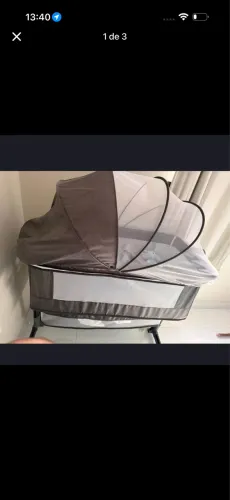 Berço que acopla na cama