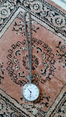 Raro Relógio de bolso antigo da marca Mondaine