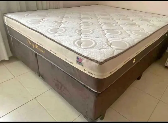 Cama Quenn 158x198 molas ensacadas promoção