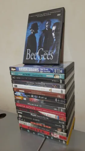 DVD de músicas 15 reais cada