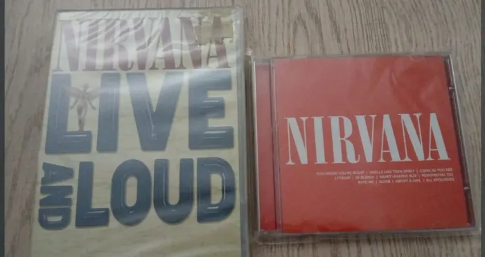 DVD e CD Nirvana lacrado