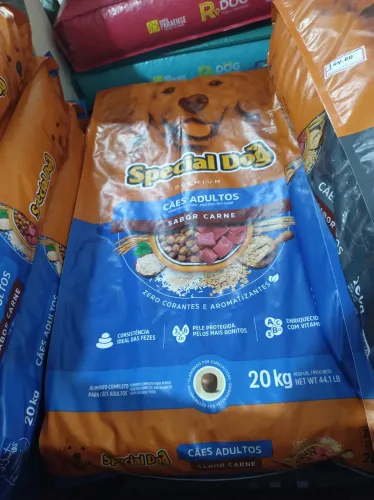 Ração especial dog carne 20 kgs