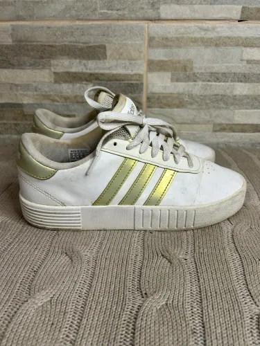 Tênis casual Adidas Court Bold branco 37