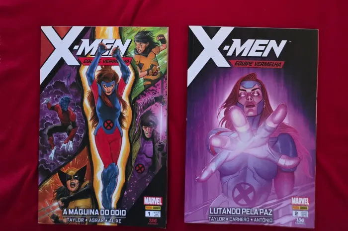 X-men Equipe Vermelha dois volumes