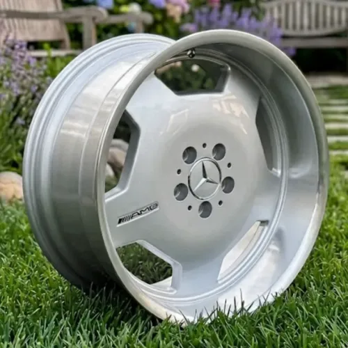 JOGO DE RODAS MONOBLOCO MERCEDES AMG ARO 19 5X112 2 TALAS (9,5 E 8,5) FLOW FORMING