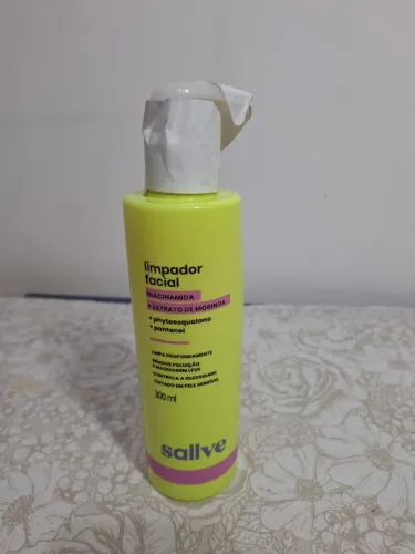 Limpador Facial Sallve - Gel de Limpeza - Novo / Lacrado