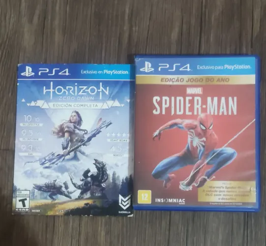 2 jogos de PS4 (Faço envio)