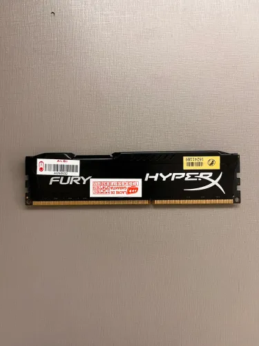 RAM Kingston HyperX Fury DDR3 de 8GB.