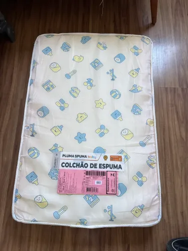Colchão berço portátil 90x60x8