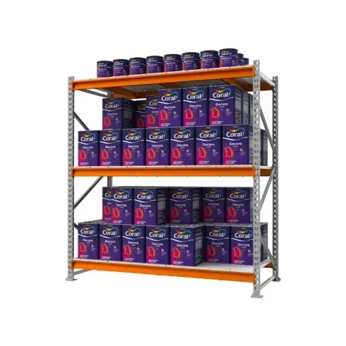 Mini Porta Pallet Inicial 3 Prateleiras 180x200x60 Comercio Estoque