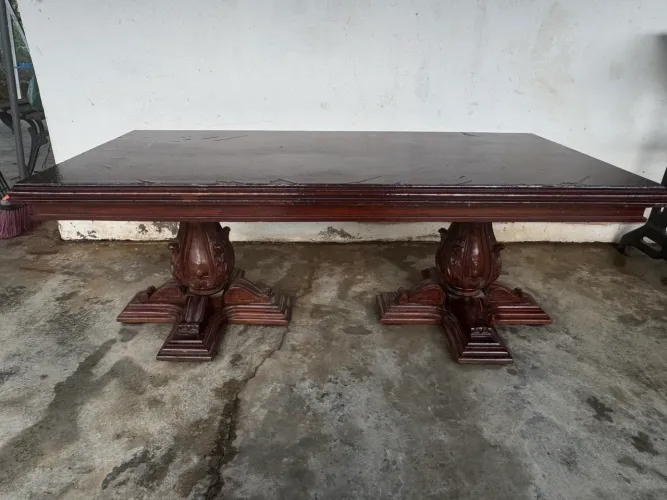 Mesa de centro rústica 