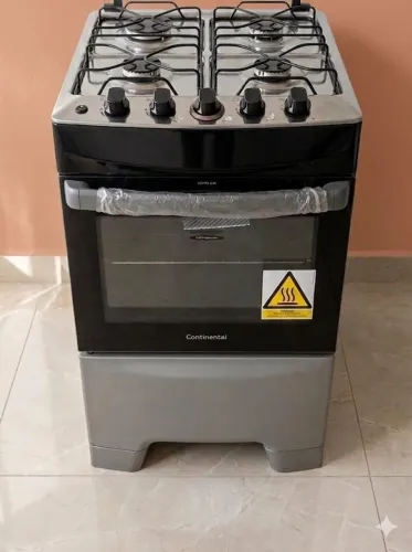 Fogão 4 bocas continental novo