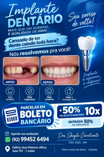 ? IMPLANTE DENTÁRIO EM MANAUS