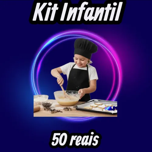 Kit do Chefe Infantil pronta entrega