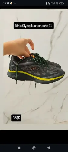 Lote de calçados tamanho 31/32 todos por 80