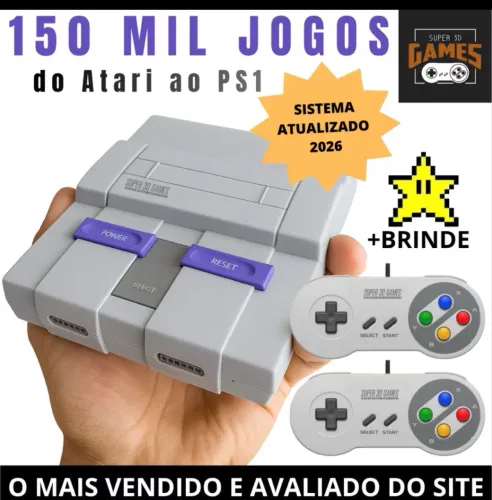 Vídeo game mini super console retro
