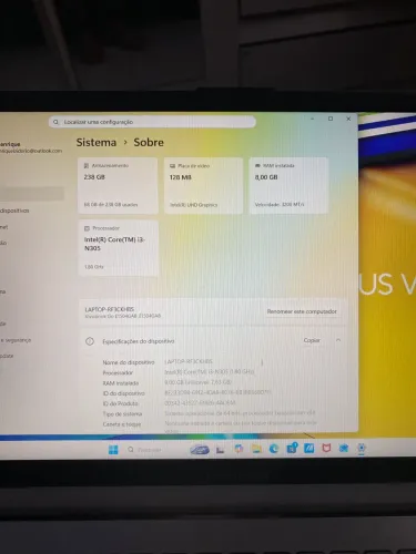 Notebook Asus vivobook GO