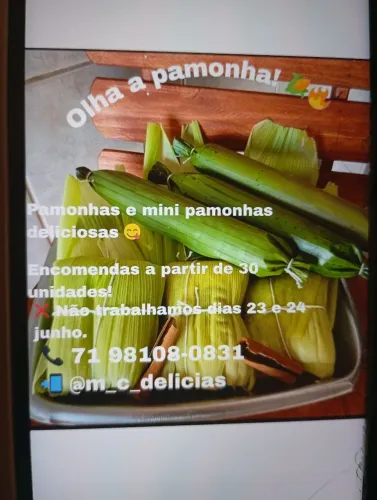 Vende pamonhas 