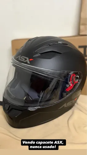 Capacete Fechado ASX - nunca usado