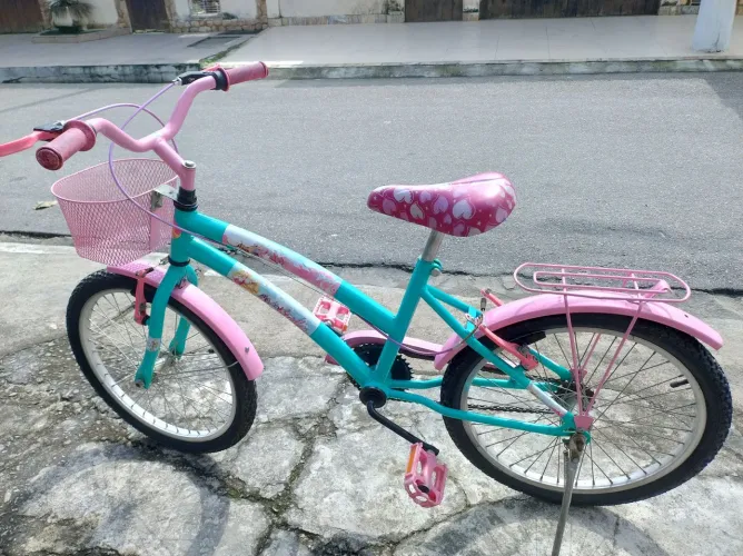 Vendo uma linda bicicleta feminina infantil