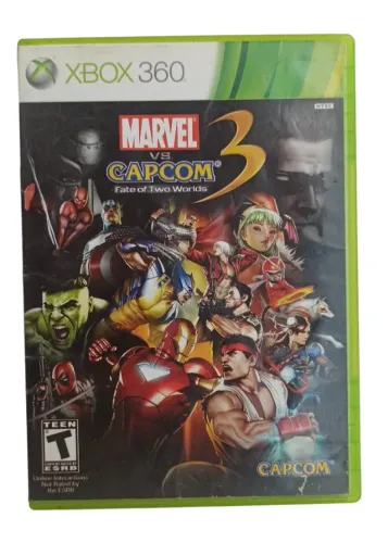 Marvel Vs. Capcom 3: Fate Of Two Worlds Xbox 360 Jogo Luta
