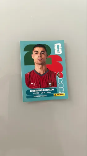Figurinha CRISTIANO RONALDO (Por15) Copa do Mundo 2026 Panini