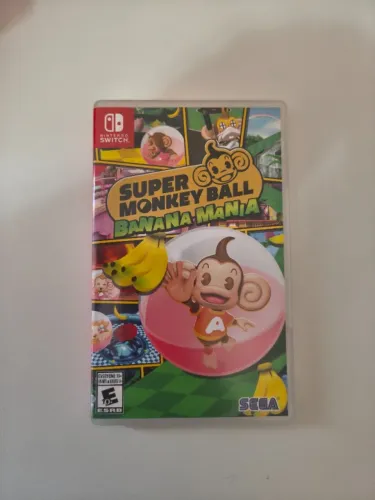 Jogo Super Monkey Ball Banana Nintendo Switch Original Conservado