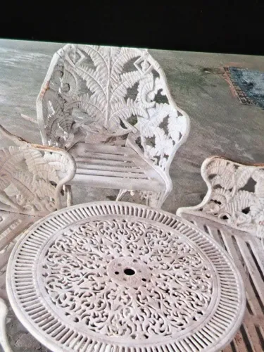 Terraço de ferro fundido