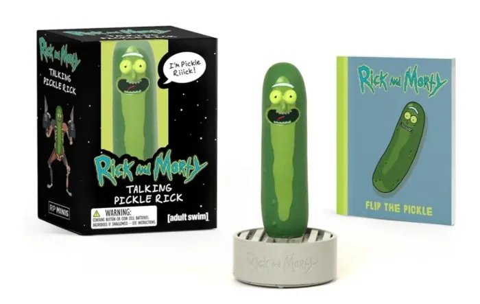 Pickle Rick da animação Rick and Morty