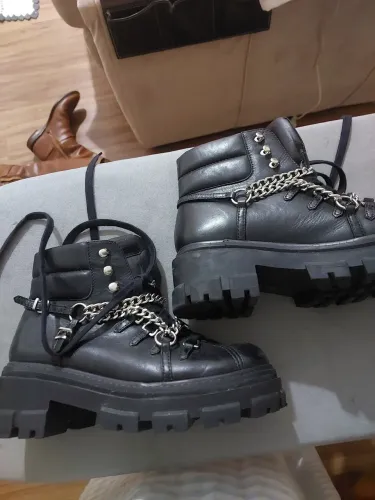 Bota couro nova vicenza 36