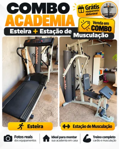 Combo Academia na sua casa!