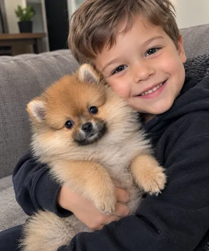 DOAÇÃO RESPONSÁVEL - POMPOM, SPITZ ALEMÃO (LULU DA POMERÂNIA)