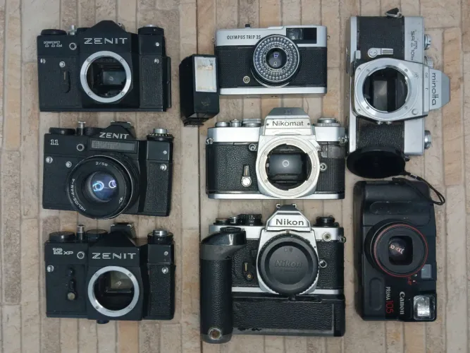 Cameras Analógicas para Revisão