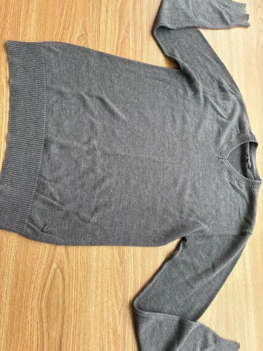 Brechó blusa de linho masculina M