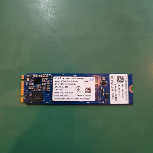 Memória intel octane 16gb