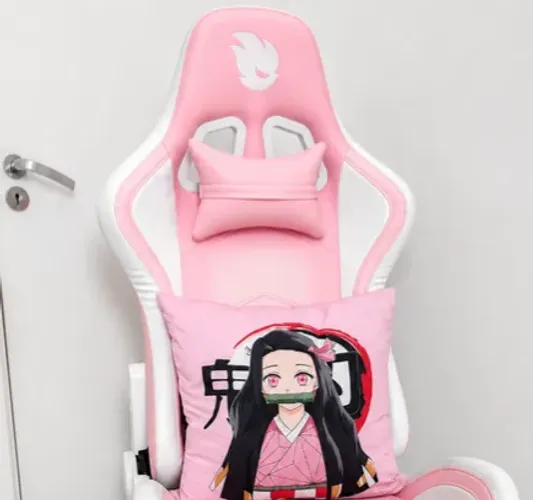 Cadeira Rosa Gamer