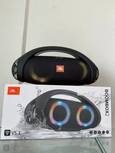 Caixa de Som Bluetooth Preto Boombox2 Portátil JBL an8