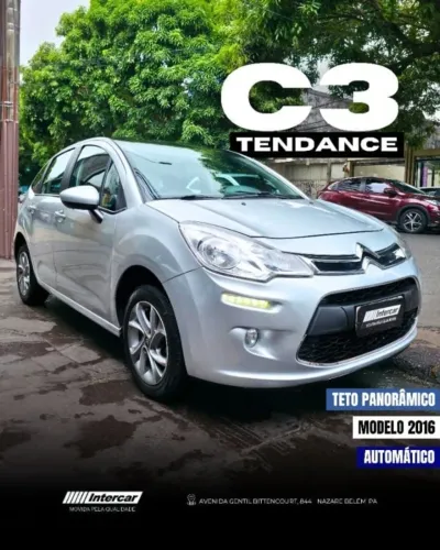 Citroen C3 Tendance 1.6 VTI Flex Start 16V Aut. 2016