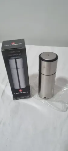 Moedor de sal ou pimenta inox da Zassenhaus