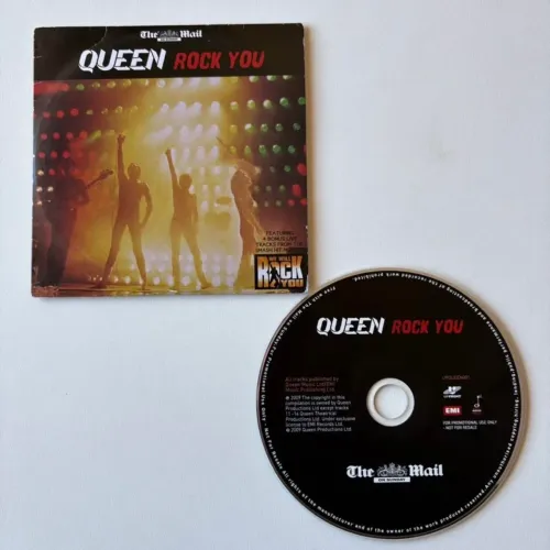 Queen Rock You Cd Promo The Mail Importado Inglaterra UK